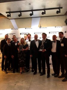 EY Entrepreneur Of The Year Team Photo