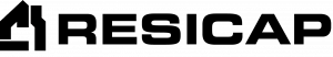 Black RESICAP Logo